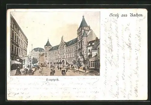 AK Aachen, Hauptpost