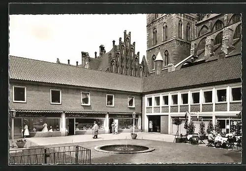 AK Lübeck, Markt, Innenhof