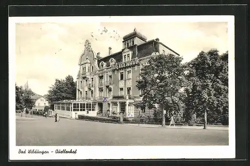 AK Bad Wildungen, Hotel Quellenhof