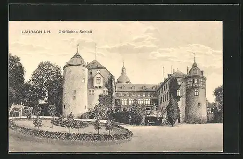 AK Laubach i. H., Gräfliches Schloss