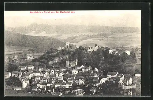 AK Gerolstein / Eifel, Gesamtansicht von der Munterlei aus gesehen