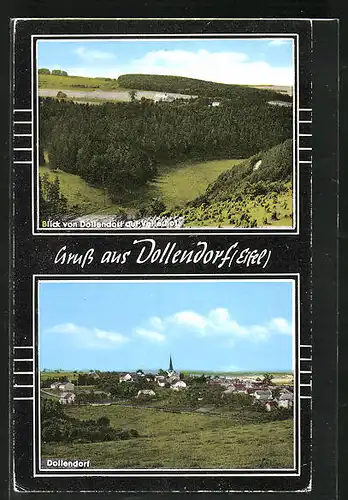 AK Dollendorf / Eifel, Ortsansicht, Blick auf Vellerhof