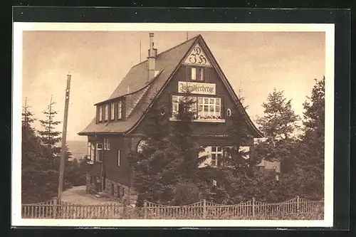 AK Oberhof in Thüringen, die Jugendherberge, Eigenheim des Gaues Thüringen