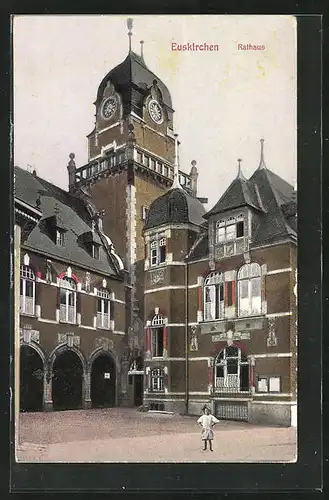 AK Euskirchen, auf dem Innenhof des Rathauses