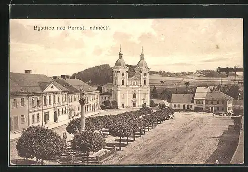 AK Bystrice n. Pernstynem, Radnice, Namesti