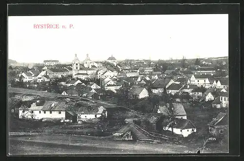 AK Bystrice n. Pernstynem, Celkovy Pohled, Kostel