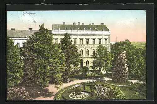 AK Jihlava, Besedni Dum, Parkanlagen