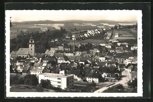 AK Velke Mezirici, Celkovy Pohled, Kostel