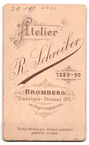 Fotografie R. Schreiber, Bromberg, Danziger-Strasse 162, Junger Soldat im Portrait, Inf. Rgt. 129