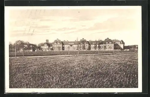 AK Rabenstein, Blick von den Feldern auf das Bezirkskrankenhaus