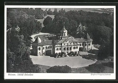 AK Weimar, Schloss Belvedere