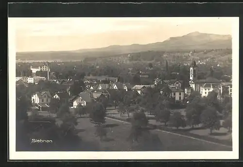 AK Siebnen, Totalansicht der Gemeinde