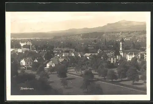 AK Siebnen, Totalansicht der Stadt