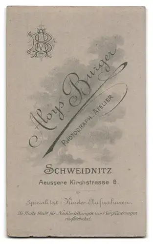 Fotografie A. Burger, Schweidnitz, Äussere Kirchstr. 6, Uffz. in Uniform mit Orden und Schützenschnur