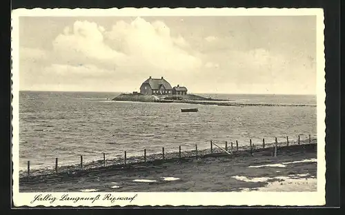 AK Hallig Langeness, Wohnhaus a. Insel