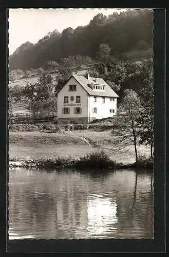 AK Zwingenberg /Neckar, Haus des Touristenvereins Die Naturfreunde