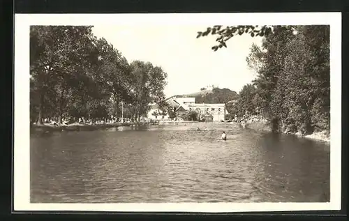 AK Susice na Sumave, Koupaliste na Fufernach