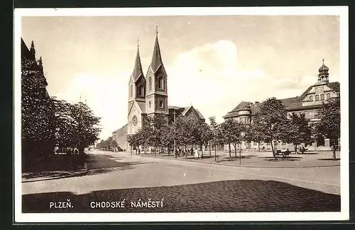 AK Pilsen /Plzen, Chodske namesti