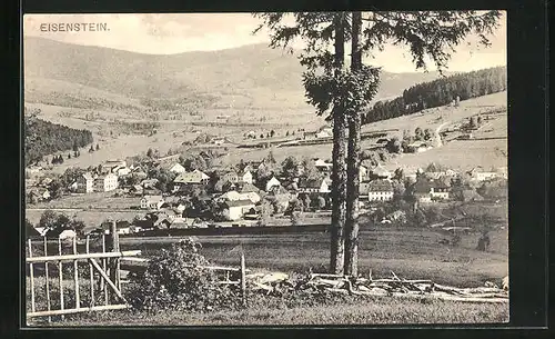 AK Eisenstein, Panorama mit Fernsicht