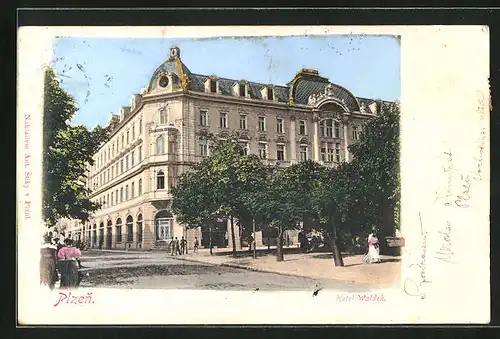 AK Plzen, Hotel Waldek