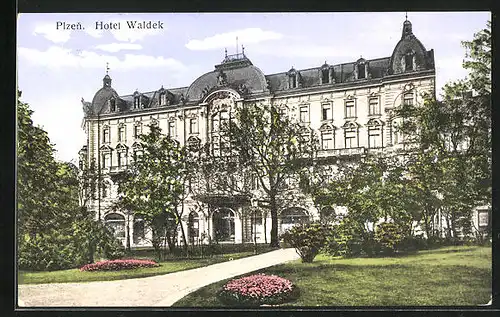 AK Plzen, Hotel Waldek