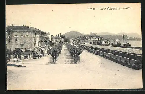 AK Arona, Viale Colombo e pensilina