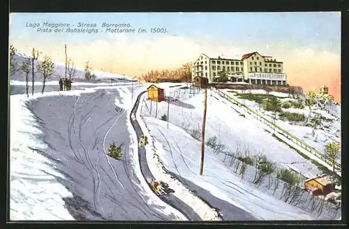 AK Mottarone, Pista dei Bobsleighs