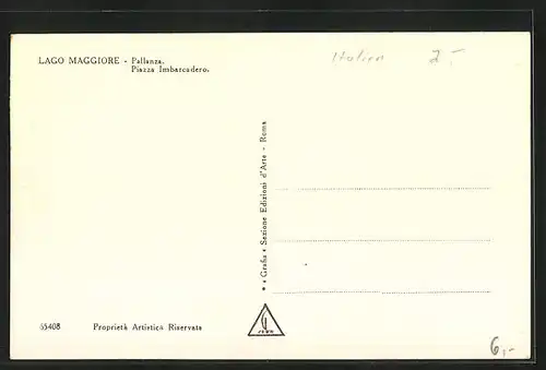 AK Pallanza, Piazza Imbarcadero