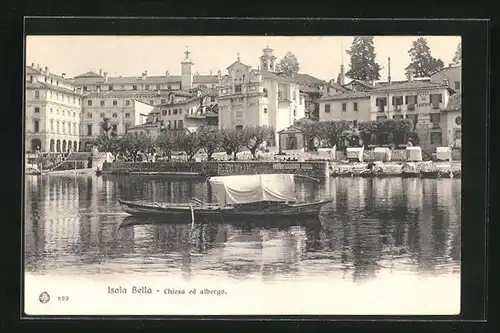 AK Isola Bella, Chiesa ed albergo