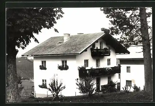 Foto-AK Krimml, Blick auf Wohnhaus