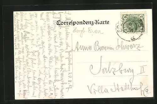 AK Greifenburg, Teilansicht mit Kirche