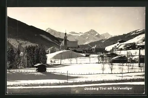 AK Jochberg, Kirche gegen Gr. Venediger