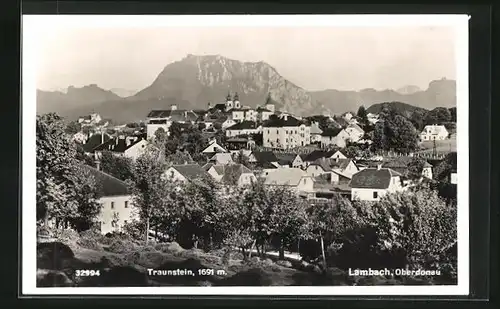 AK Lambach /Oberdonau, Teilansicht