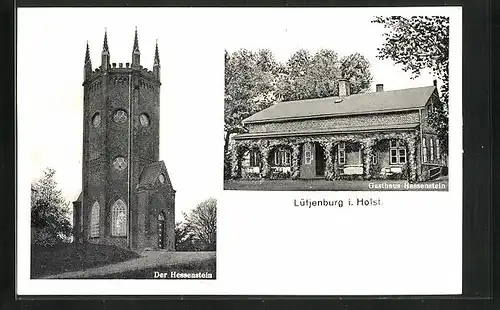 AK Lütjenburg, Gasthaus Hessenstein, Der Hessenstein