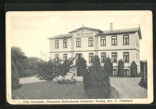 AK Kellenhusen /Lübecker Bucht, Hotel Villa Fernsicht