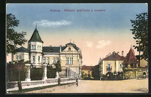 AK Klatovy, Mestska sporitelna a museum