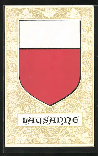 AK Lausanne, Wappen der Stadt