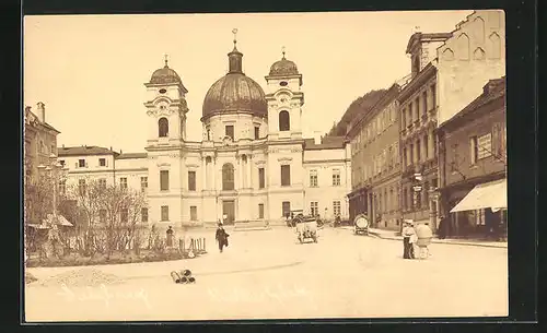 Foto-AK Salzburg, Makartplatz