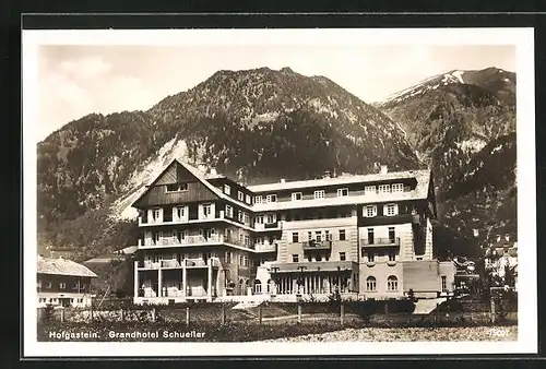 AK Hofgastein, Grandhotel Schueller