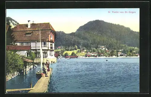 AK St. Gilgen, Ortspartie