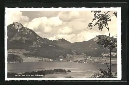 AK Fuschl am See, Ortsansicht mit Schober