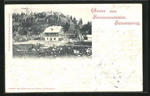 AK Semmering, Gasthaus Sonnenwendstein