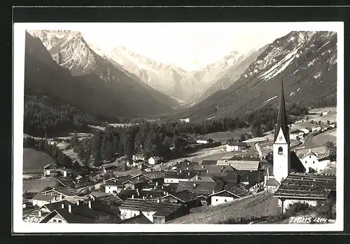 AK Trins, Teilansicht mit Kirche