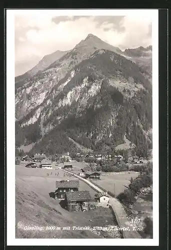 AK Ginzling, Blick ins Zillertal gegen den Tristner