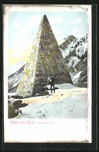 AK Hall, Blick auf die Kaisersäule