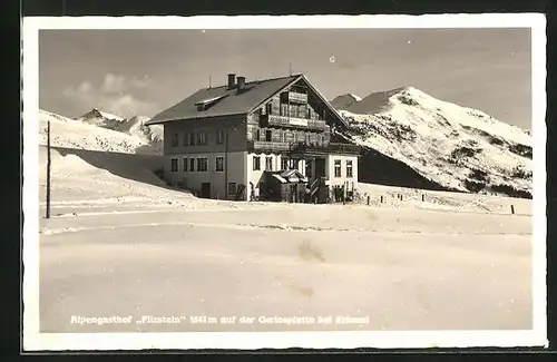 AK Krimml, Alpengasthof Filzstein auf der Gerlosplatte