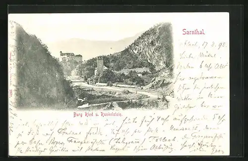AK Sarntal, Burg Ried u. Runkelstein