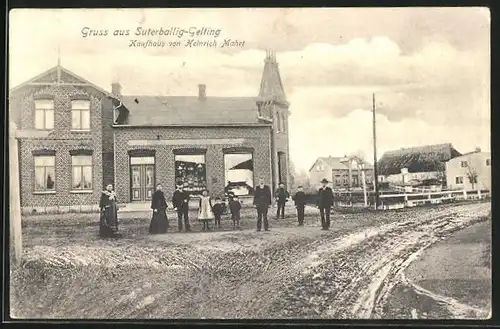 AK Suterballig-Gelting, Kaufhaus von Heinrich Mahrt