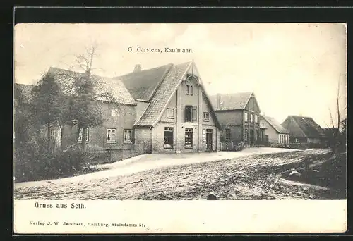 AK Seth, G. Carstens, Kaufmann, Strassenpartie