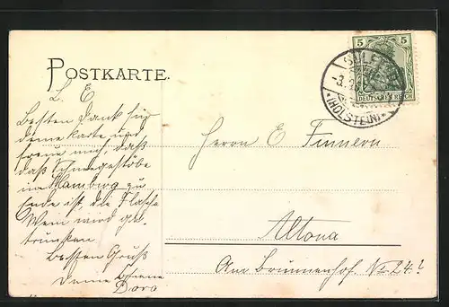 AK Seth, G. Carstens, Kaufmann, Strassenpartie